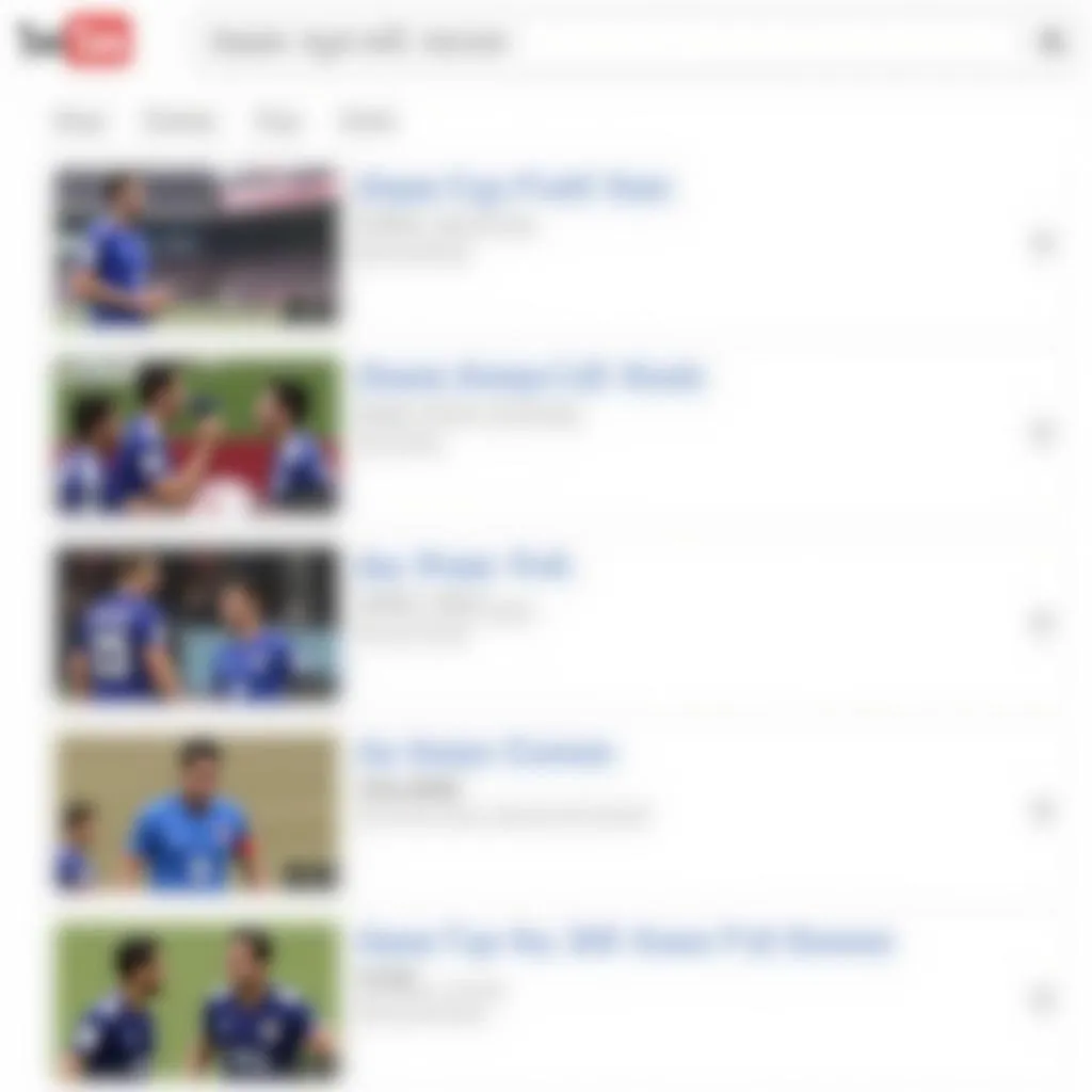 Xem lại Asian Cup 2019 trên YouTube