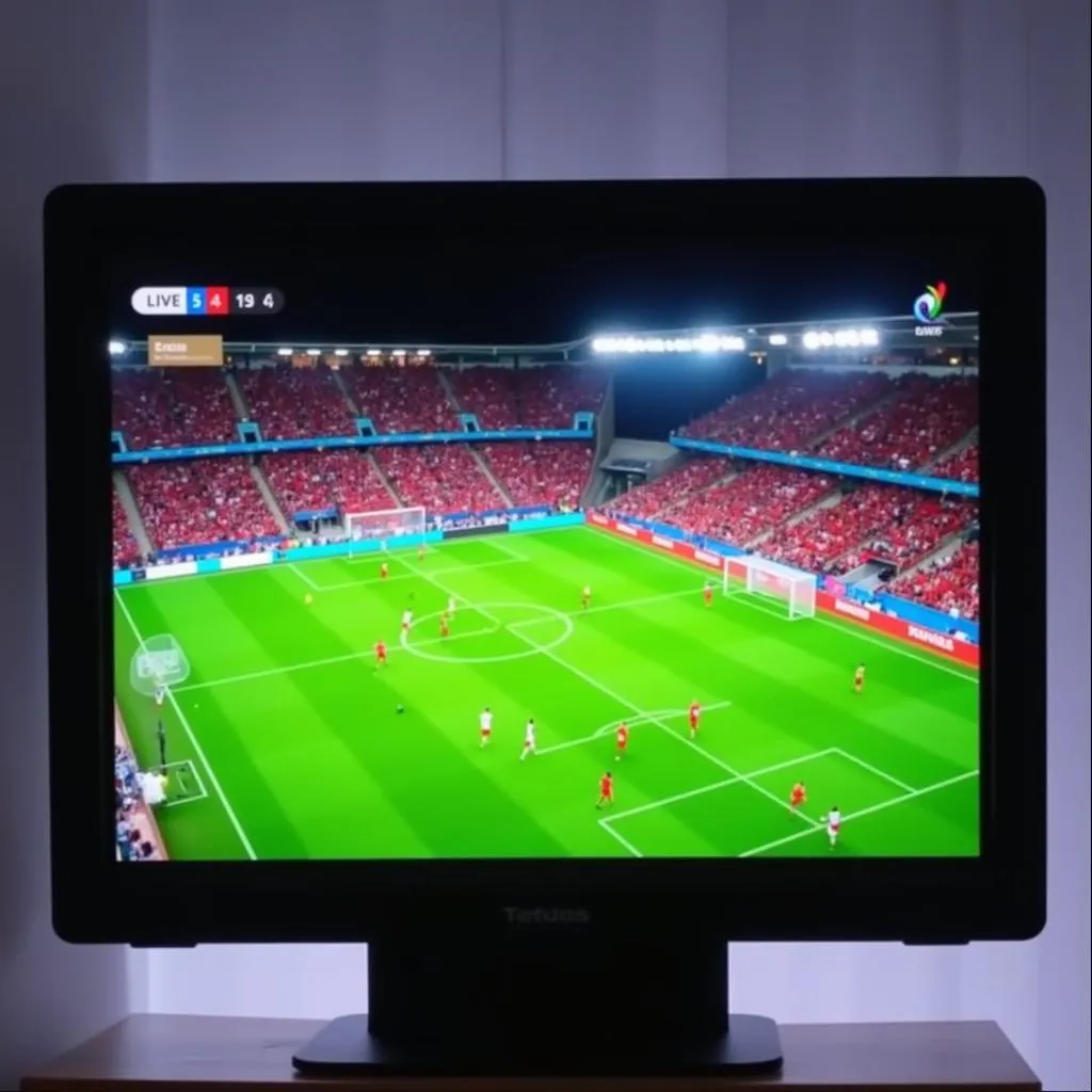 High-quality football live stream with a clear picture