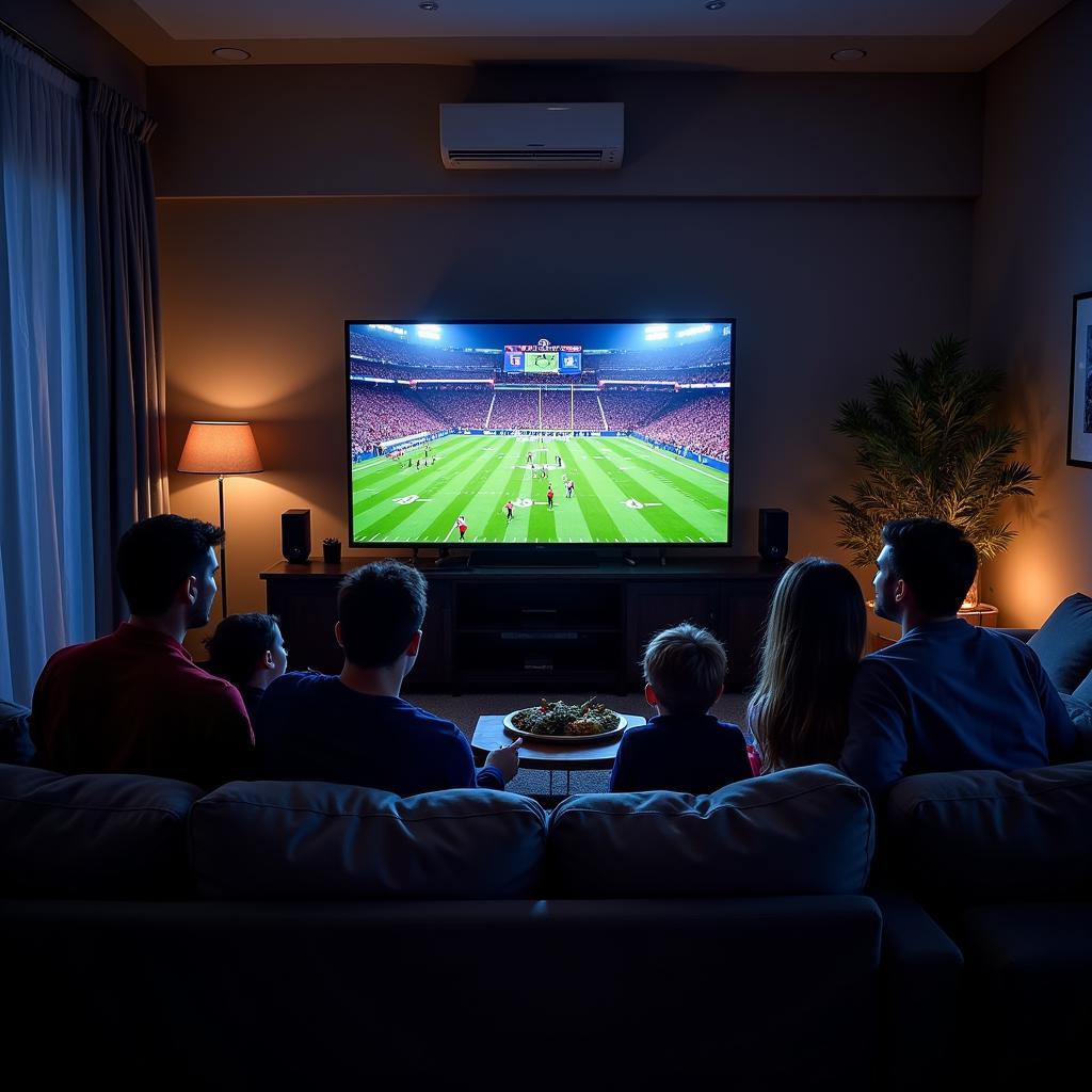 Streaming the College Football Championship Game on a Smart TV