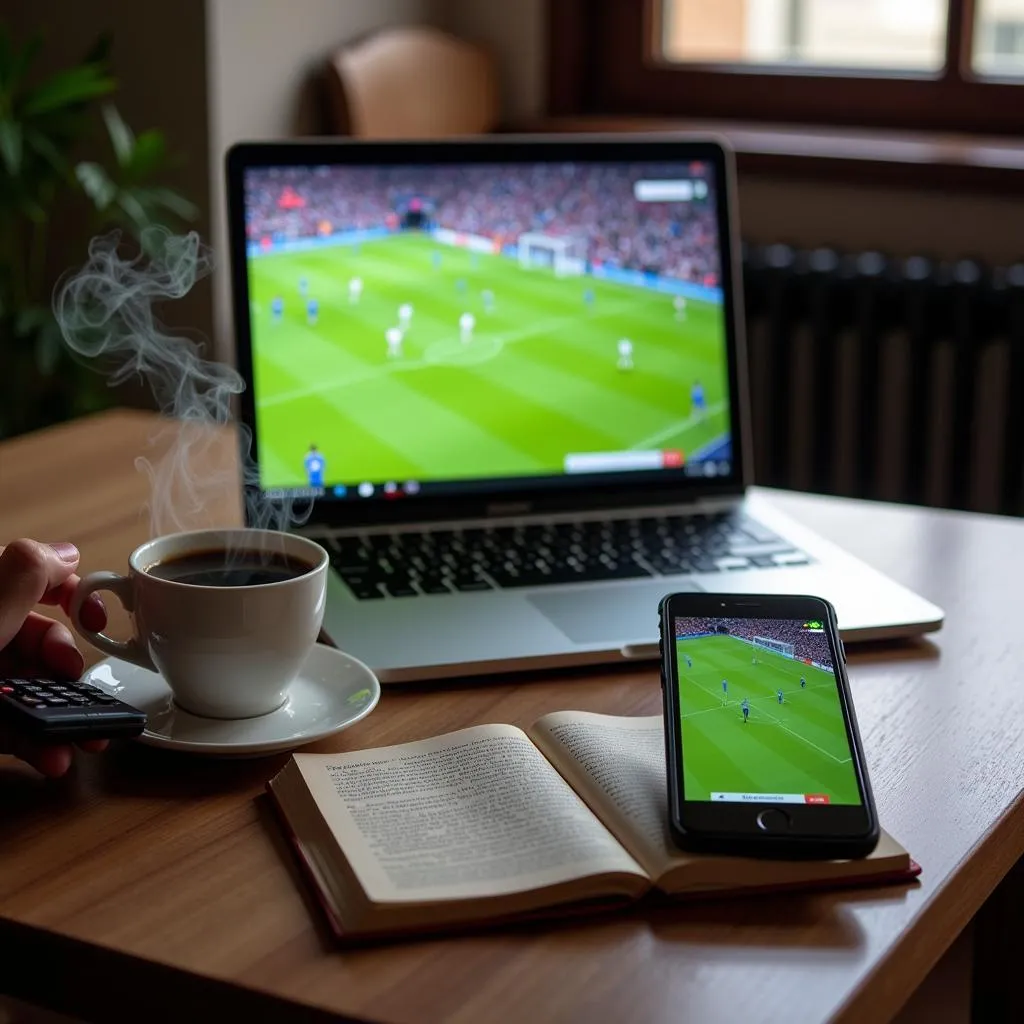 Streaming football on multiple devices