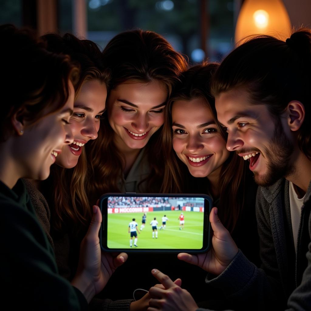 Watch free live football on phone