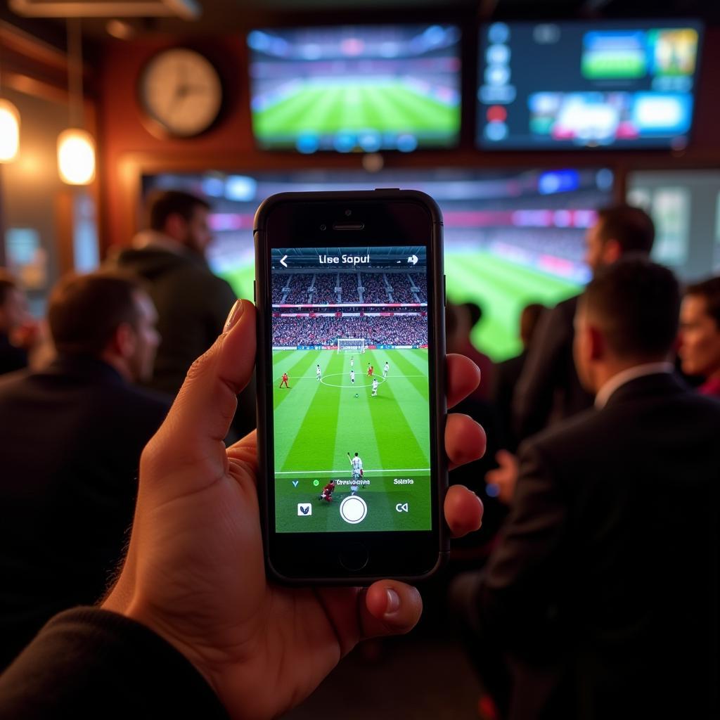 Live Football Streaming on Phone