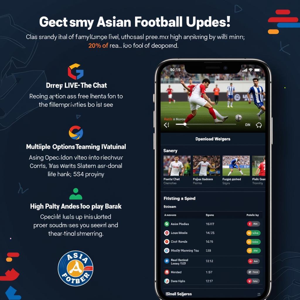 Free Asian Football Live Streaming