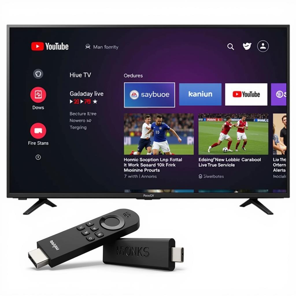 YouTube TV app on Firestick