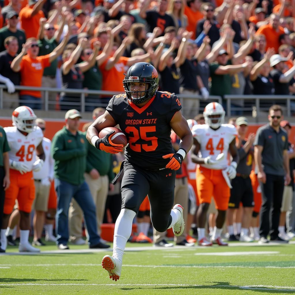 Oregon State Beavers Score a Touchdown