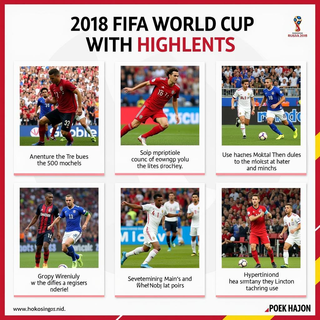 Key Moments in FIFA Live 2018 Football World Cup