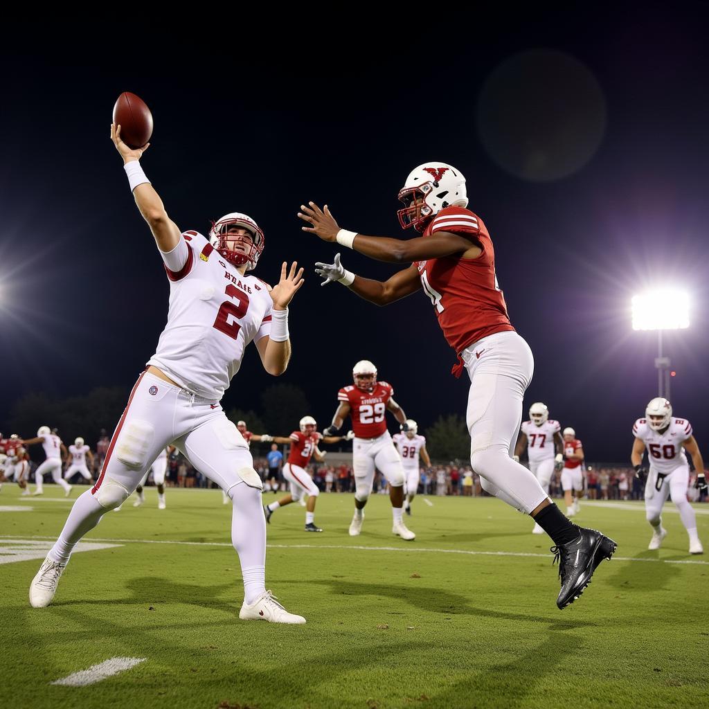 Texas Hail Mary Pass - 2020 State Championships