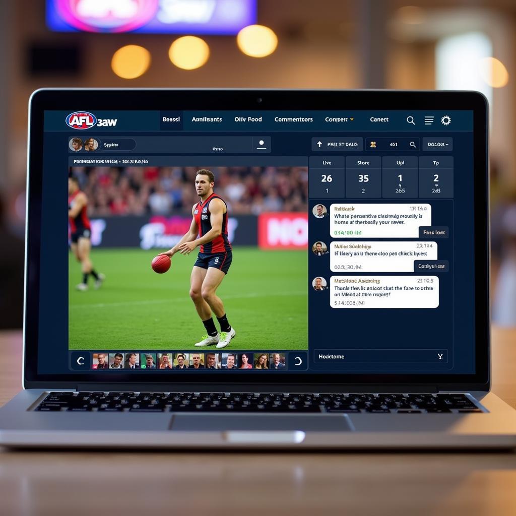 Accessing 3AW Football Live Online