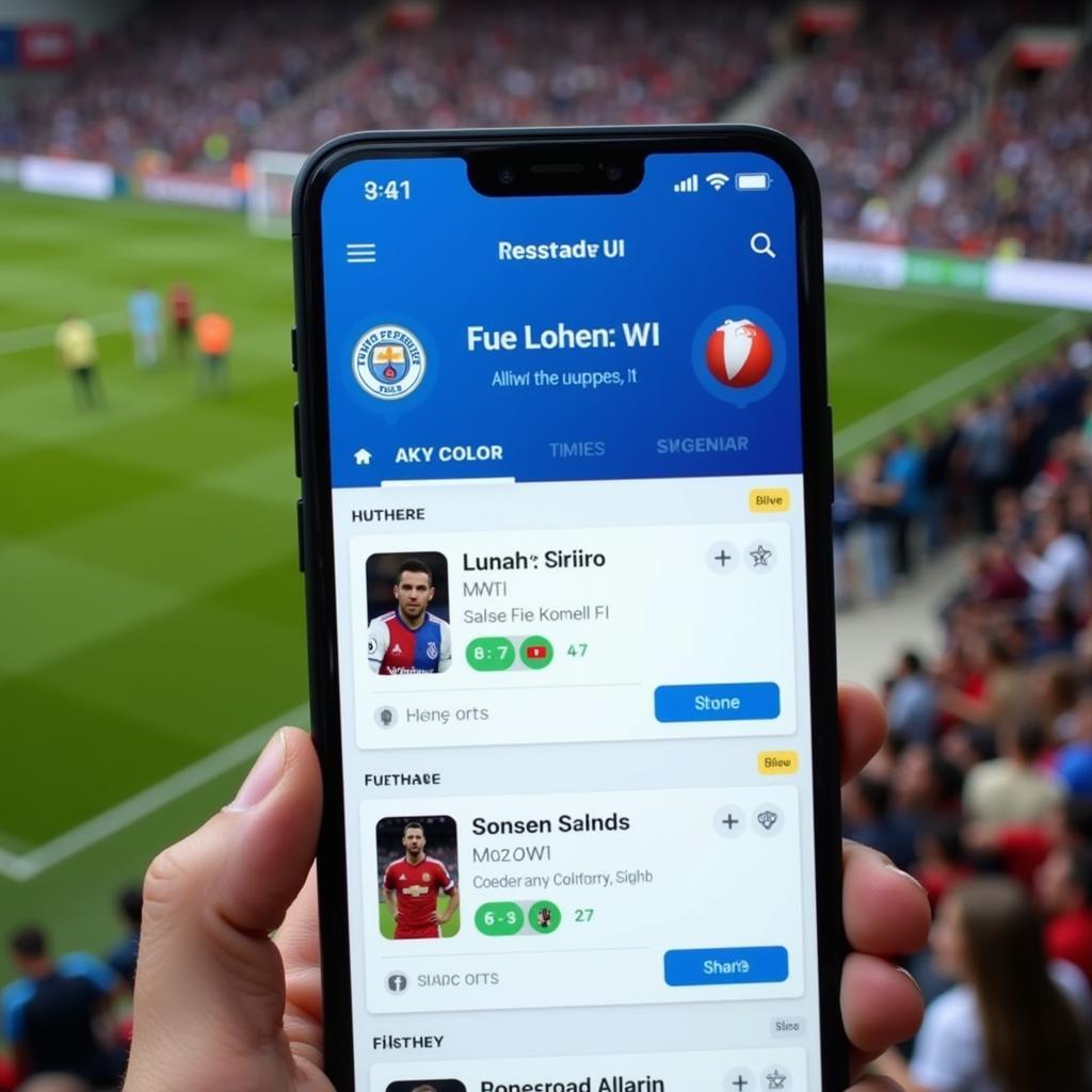 Accessing 5 Live Football Schedule on a Mobile App