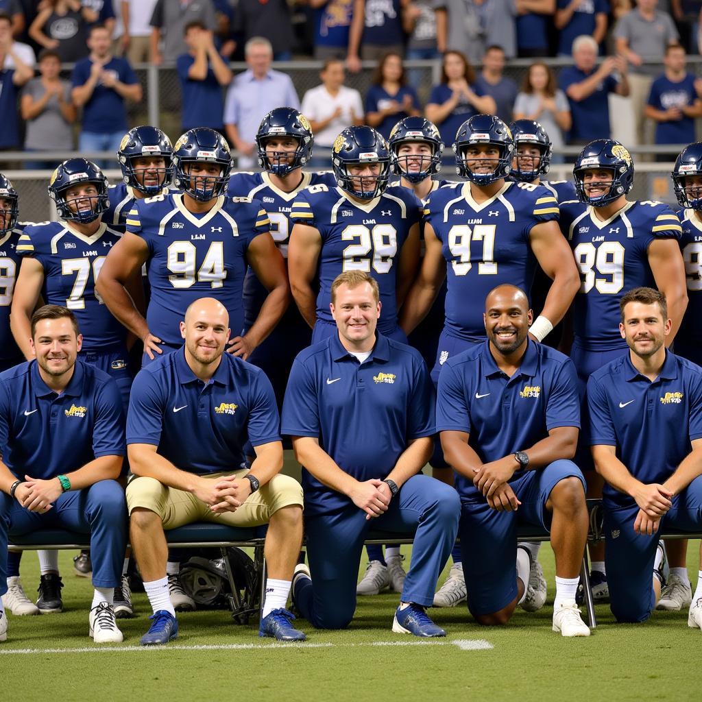 A&M Commerce Lions Football Team Photo