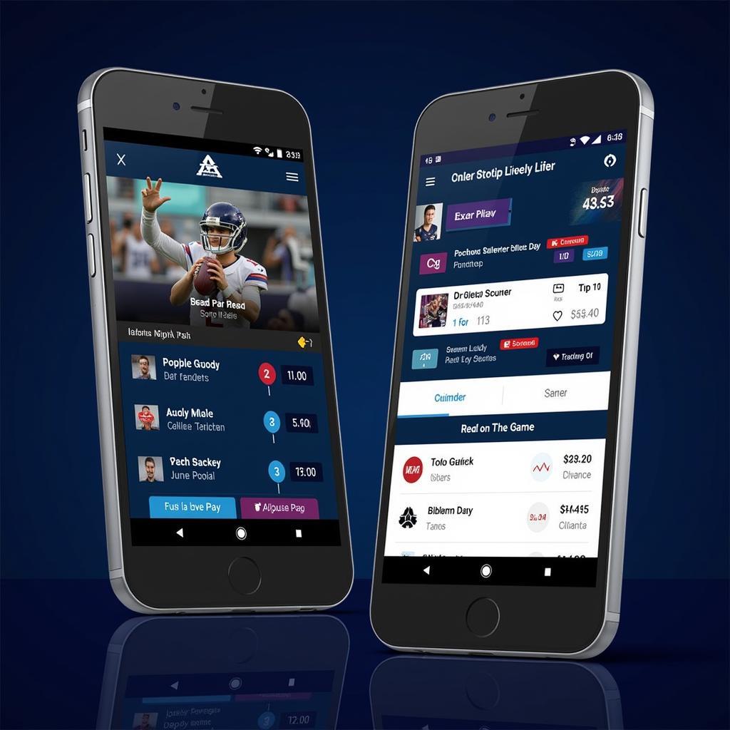 AAF Football Live Scores Mobile App