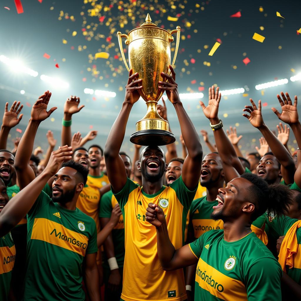 AFCON Trophy Celebration