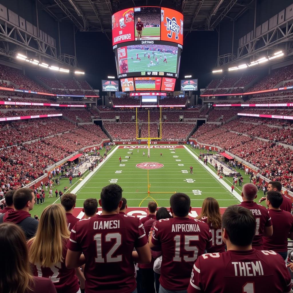 Aggie Fans Discussing the Game Online