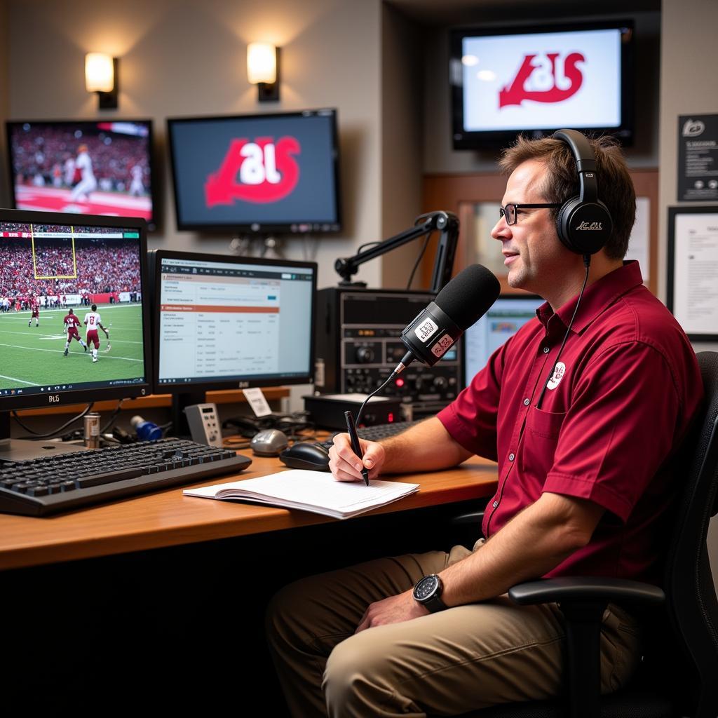 Aggie Football Live Play-by-Play on the Radio