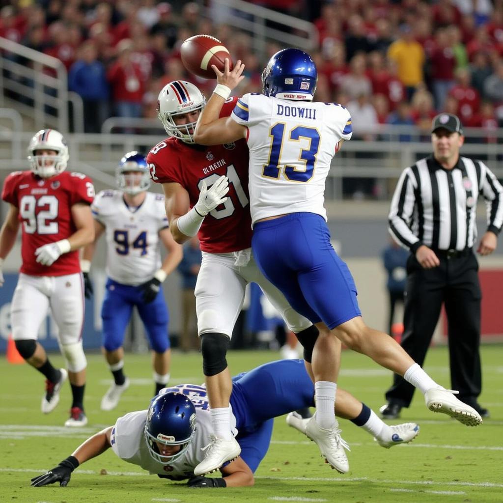 AHSAA Football Playoff Game Action