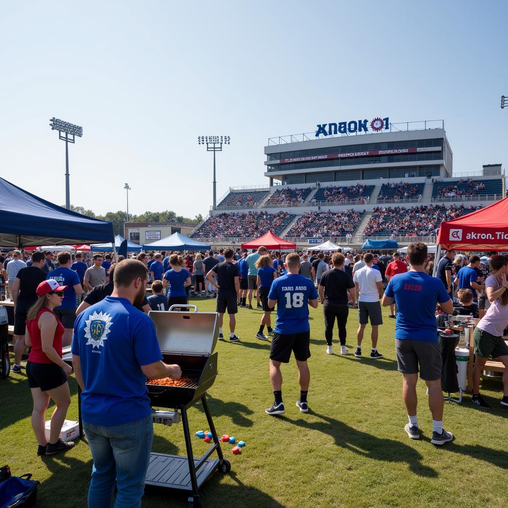 Akron Zips Tailgate Party