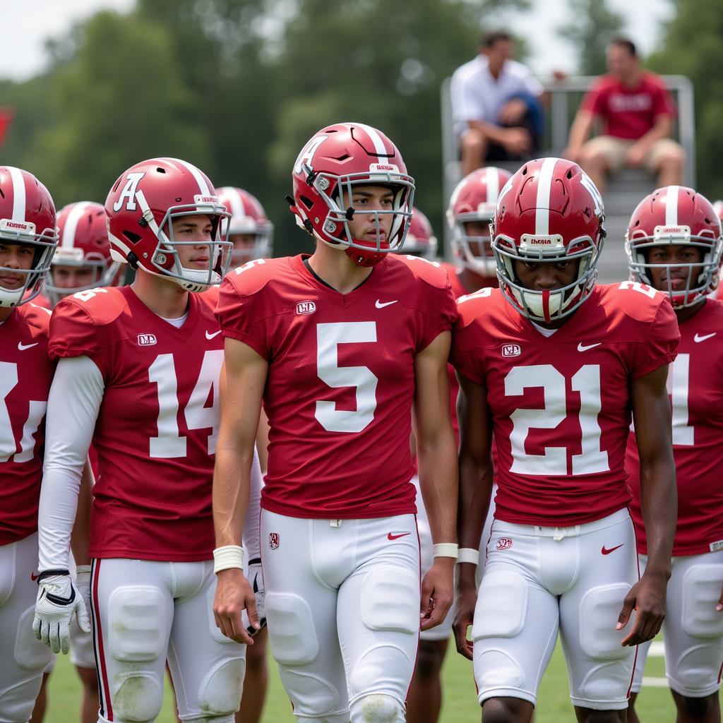 Alabama Football Future Stars