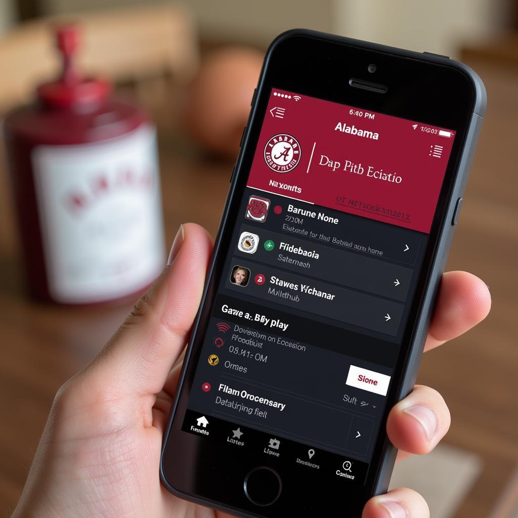 Alabama Football Radio App