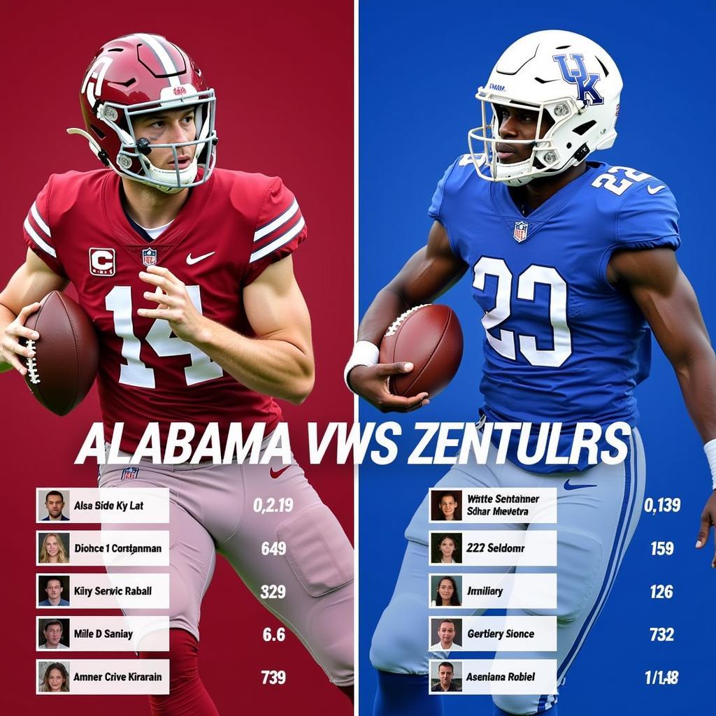 Alabama vs. Kentucky: Key Players 2024