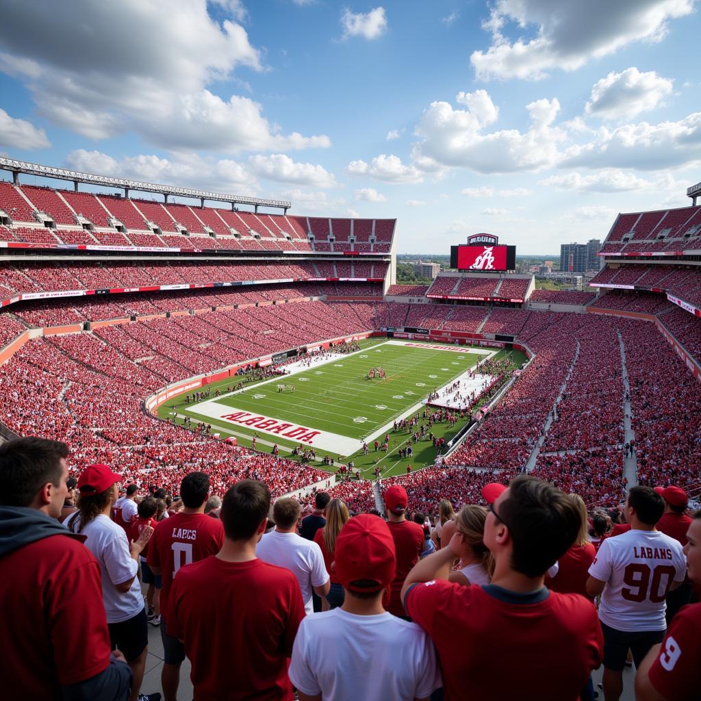 Alabama Spring Game Fan Experience