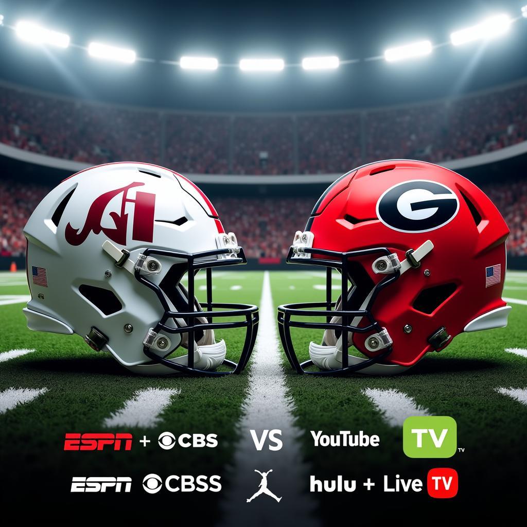 Alabama vs. Georgia Live Stream Options