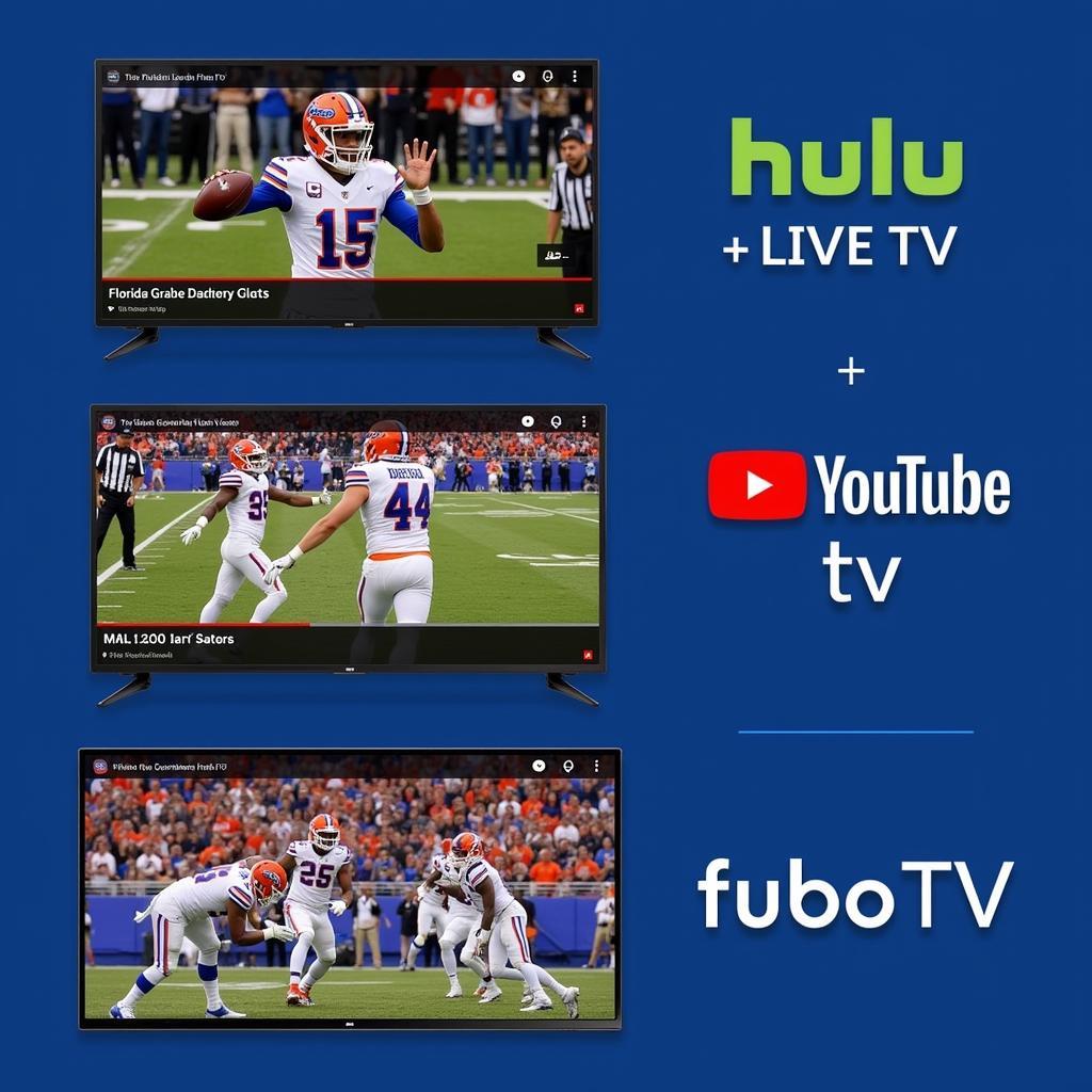 Streaming Gators Games on Hulu, YouTube TV, and fuboTV