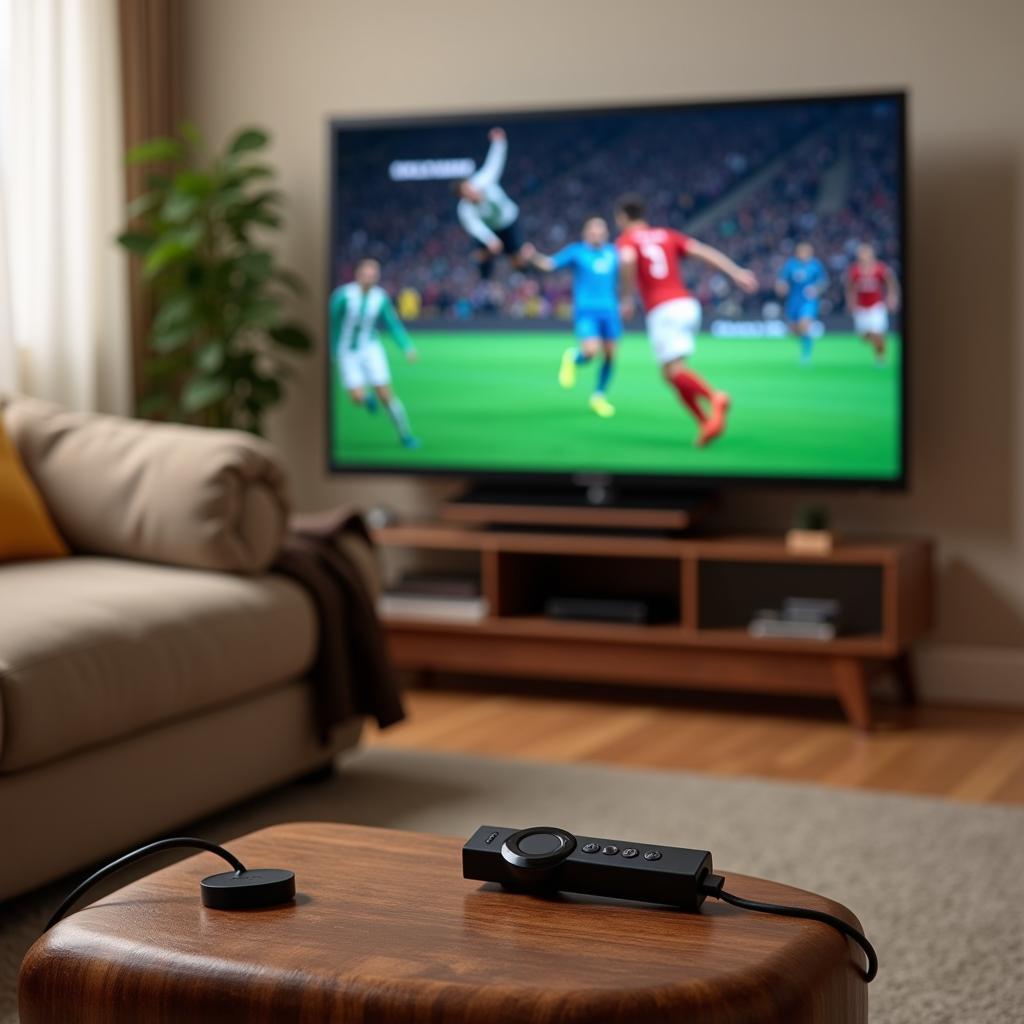 Streaming live football on an Amazon Fire Stick