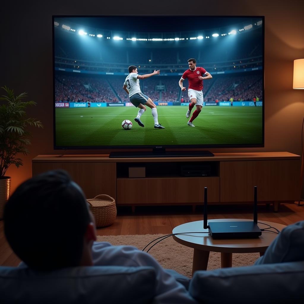 Ideal setup for streaming live football on Amazon Prime