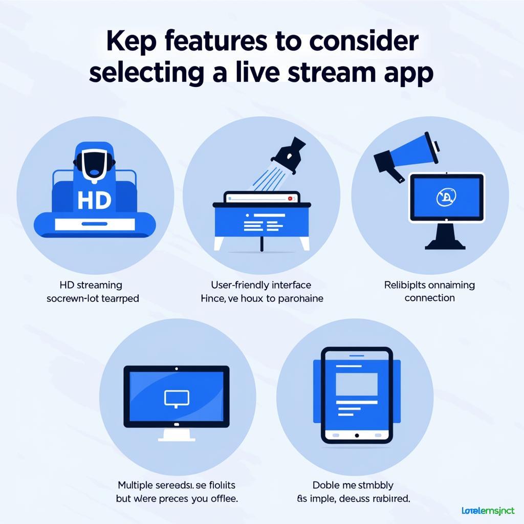 Key Features in a Live Stream App