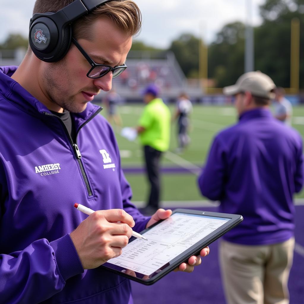 Accuracy of Amherst College Football Live Stats