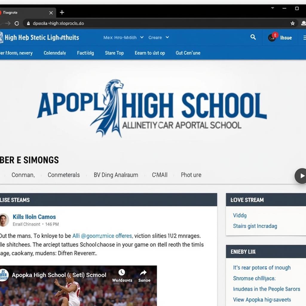 Apopka High School Football Official Live Stream Broadcast