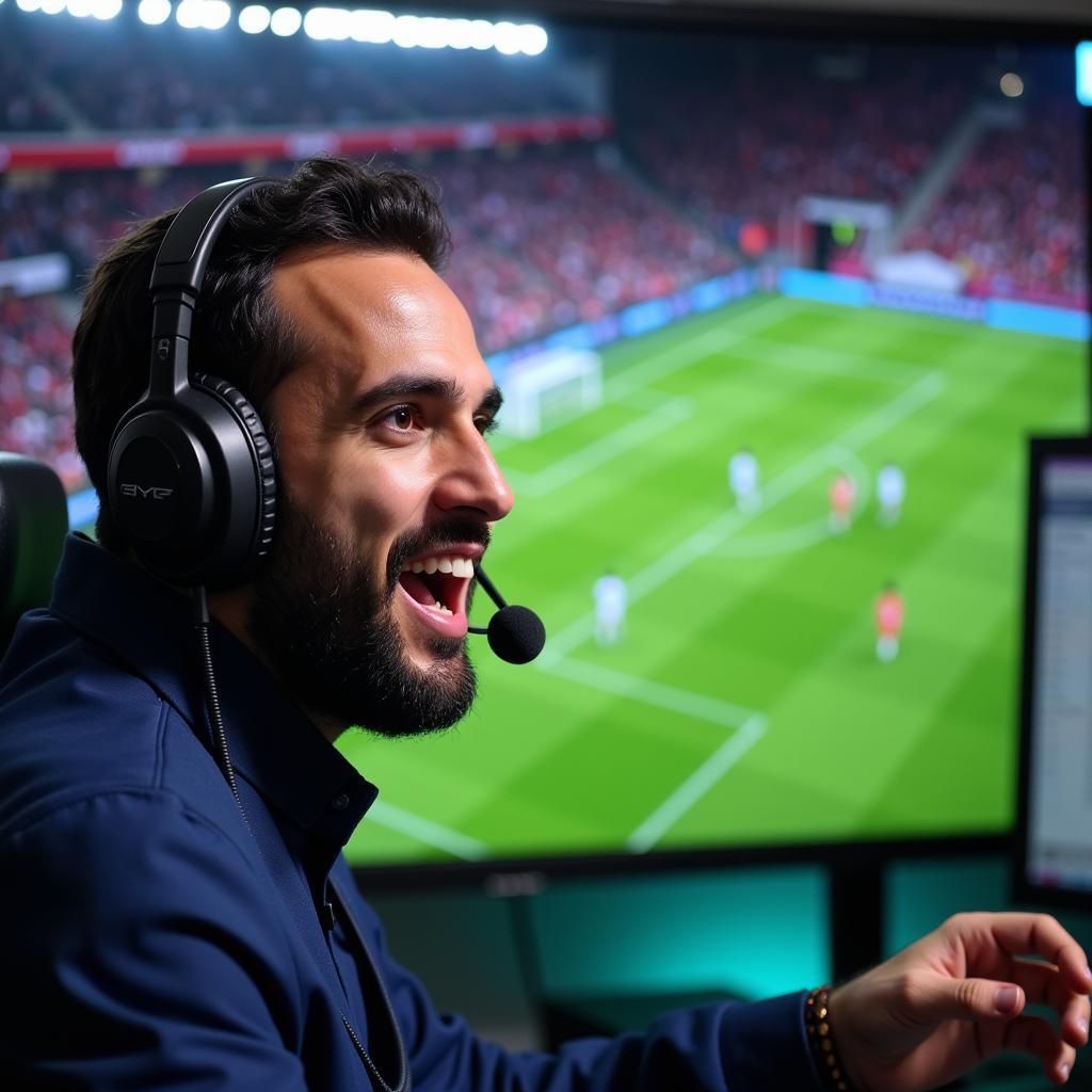 Arabic Commentators: Passion and Excitement