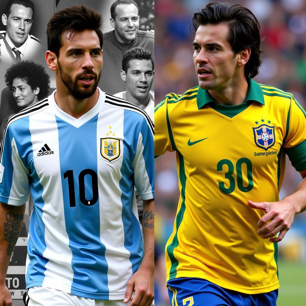 Argentina vs. Brazil: A Historic Clash of Football Titans