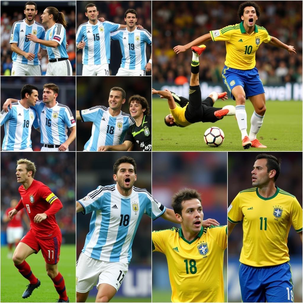 Argentina Brazil Historic Moments