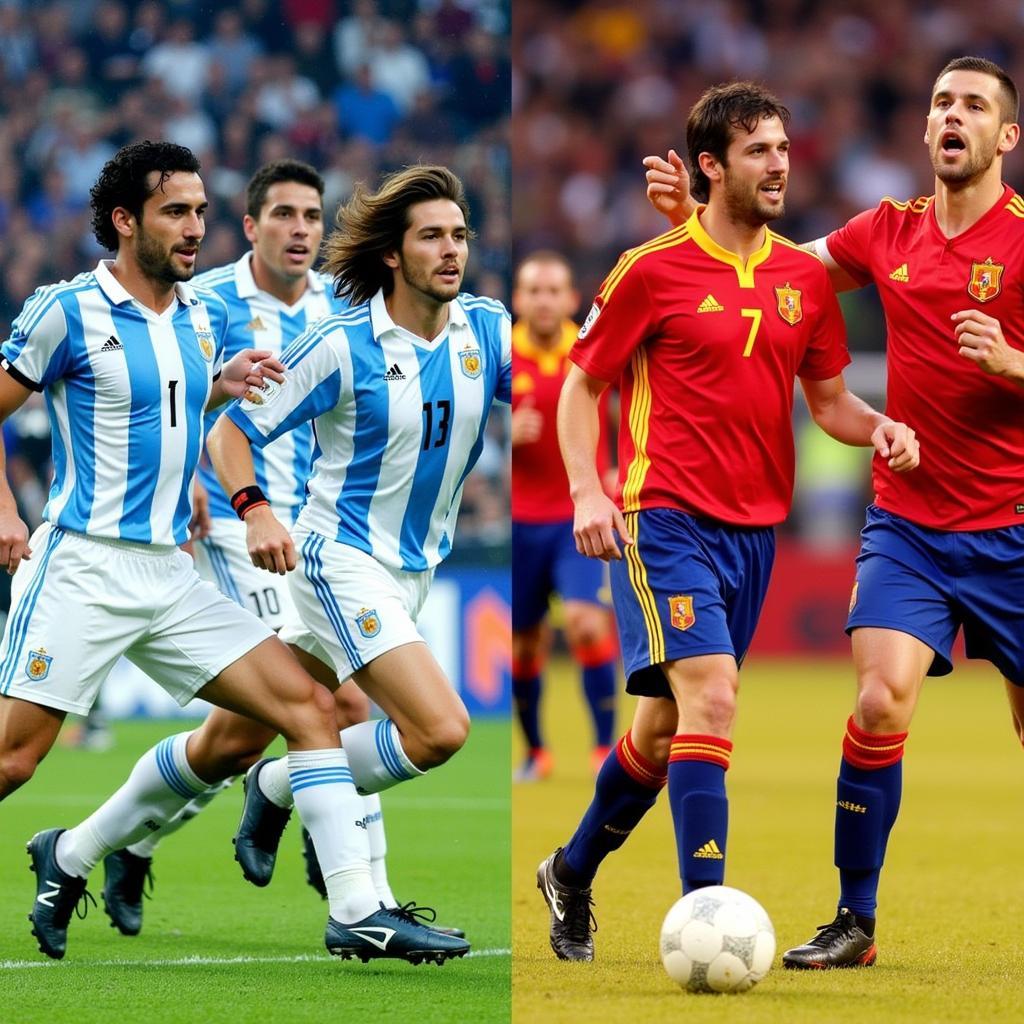 Argentina and Spain Historic Clash: A Look Back at Memorable Matches