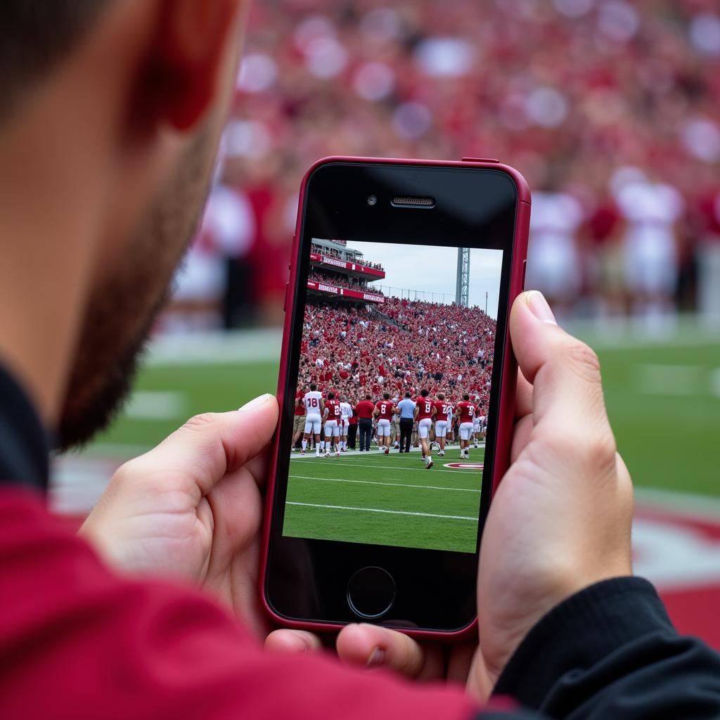 Arkansas Hogs Football Live Streaming on Mobile Devices