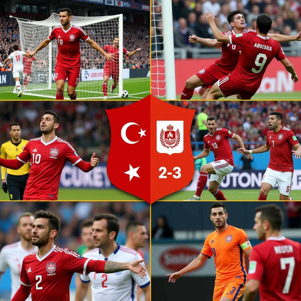 Key Moments from Armenia-Turkey Football Matches