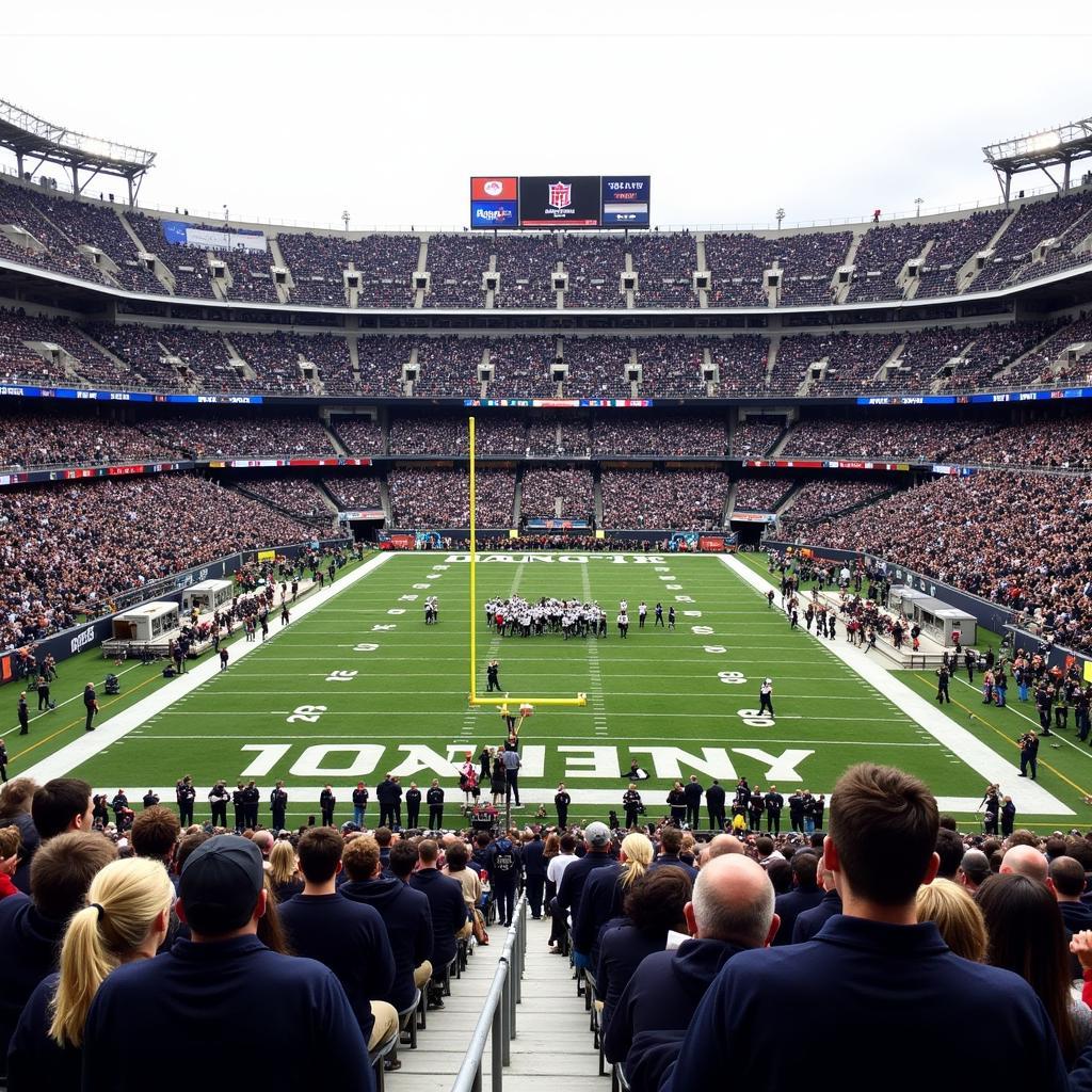 Army Navy Football 2015 Fans Cheering