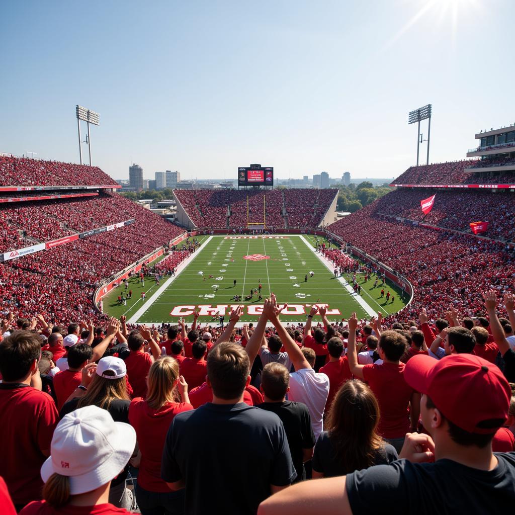 Arrowhead High School Football Game Atmosphere