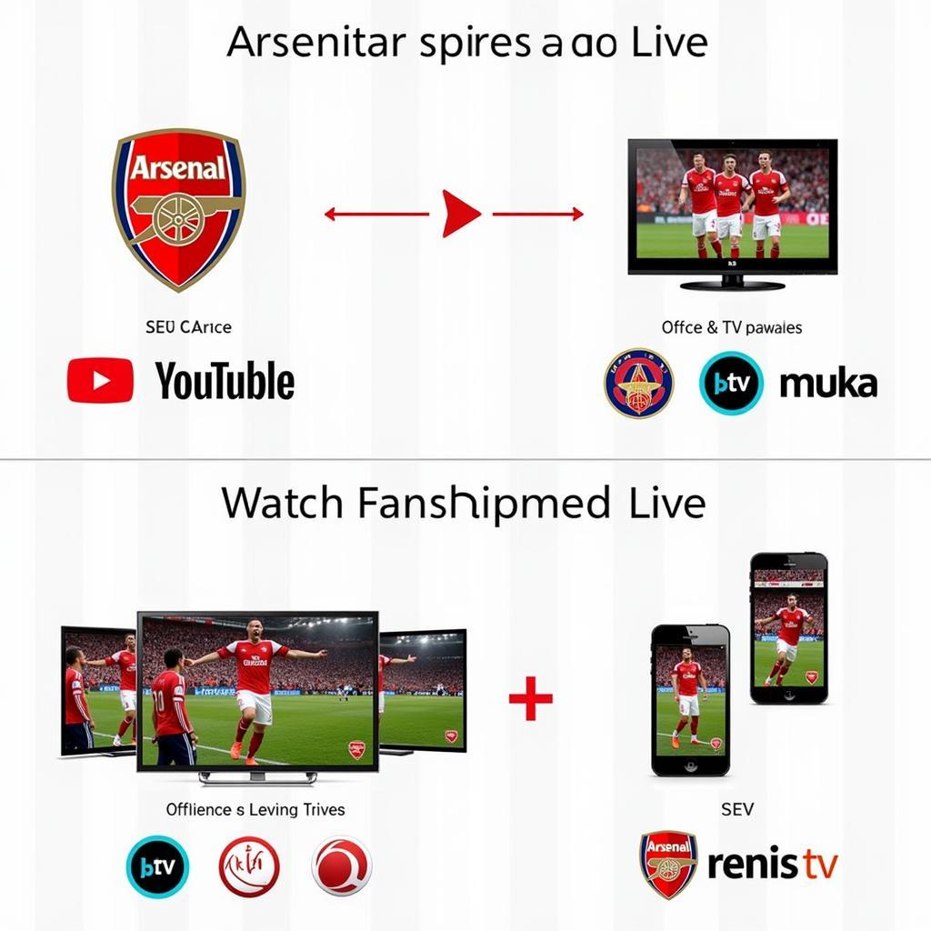 Arsenal live football streaming options