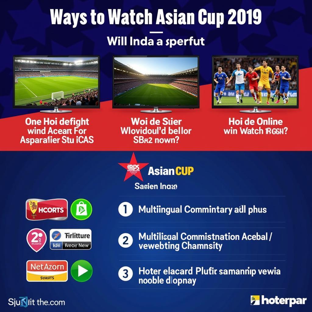 AFC Asian Cup 2019 Live Streaming Options in India