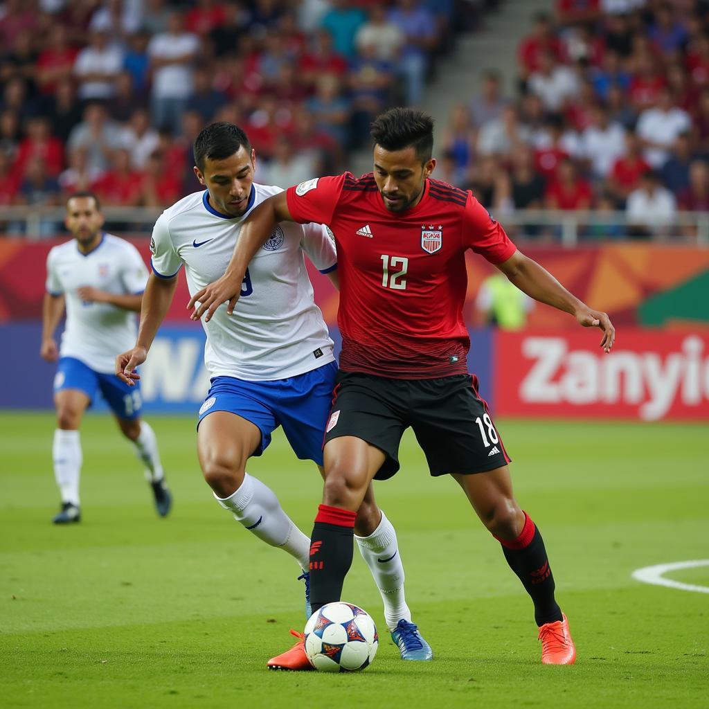 Asian Games Football Intense Rivalry