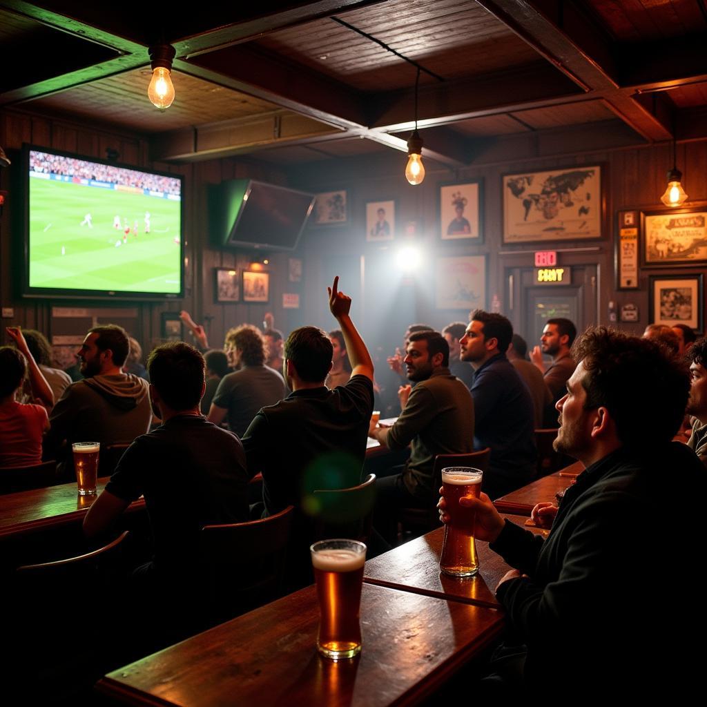 Astoria Irish Pubs Live Football Atmosphere