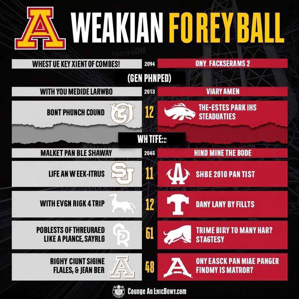 Key Matchups in ASU vs U of A Football