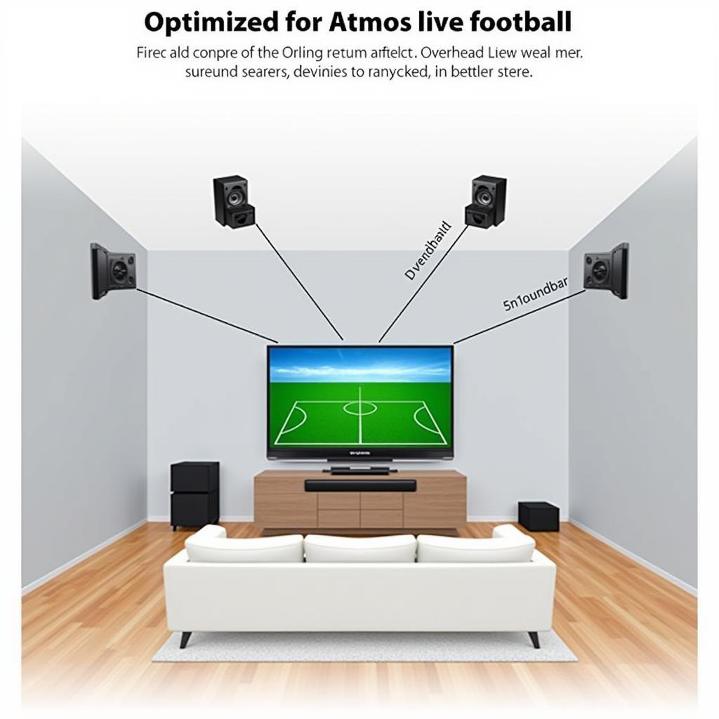 Atmos Live Football Sound System Setup