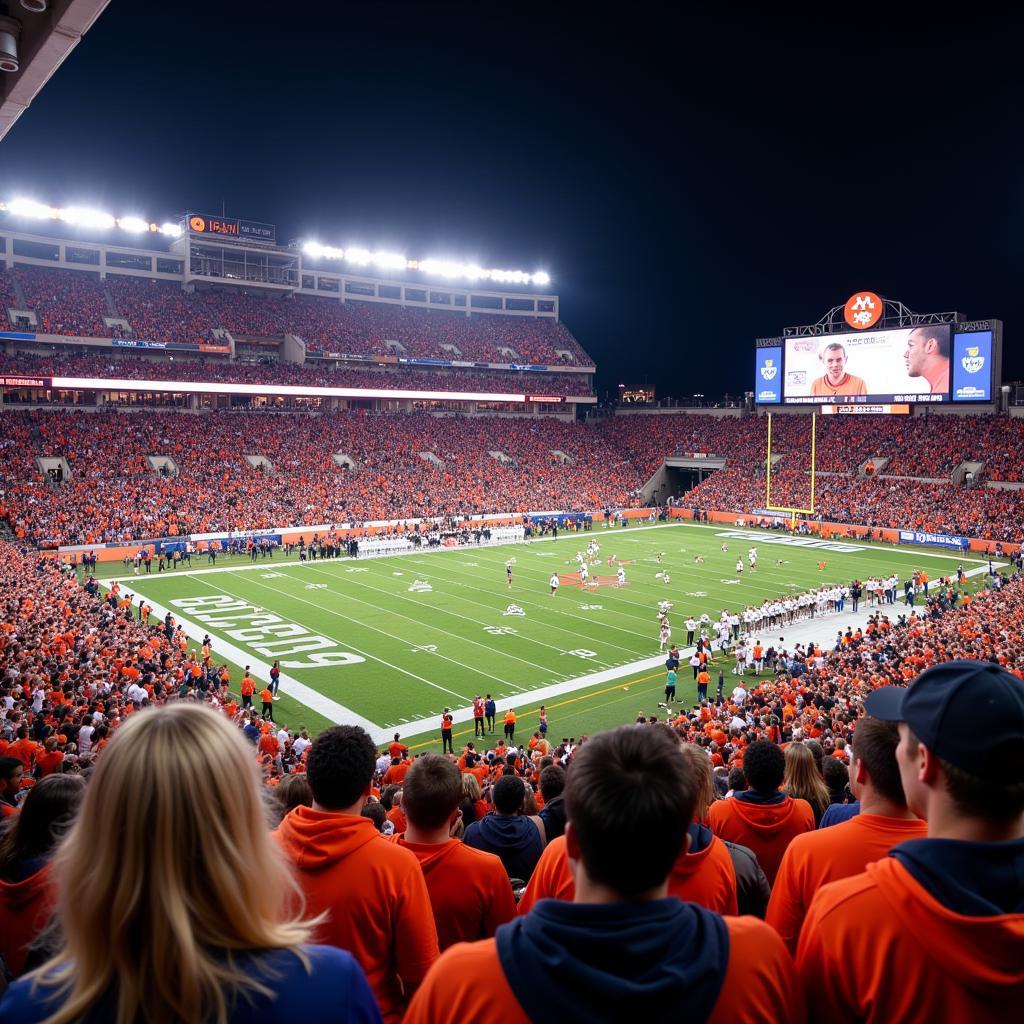 Auburn Football Live at Jordan-Hare Stadium