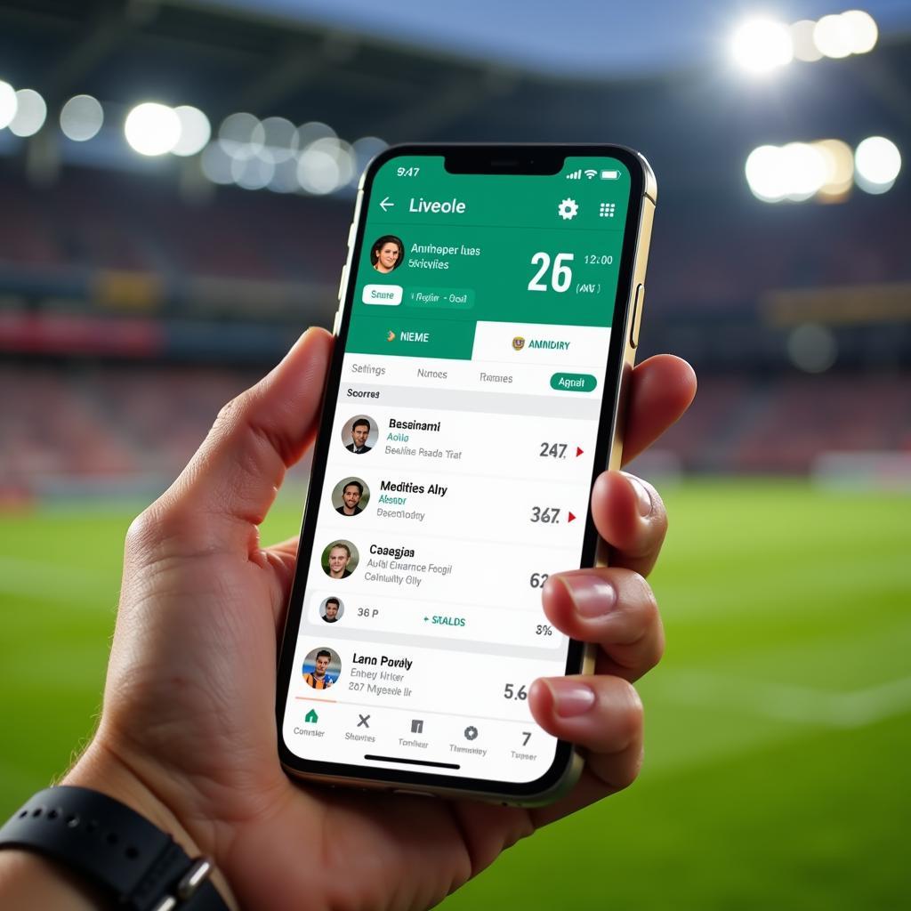 Australian Football Live Score Mobile App