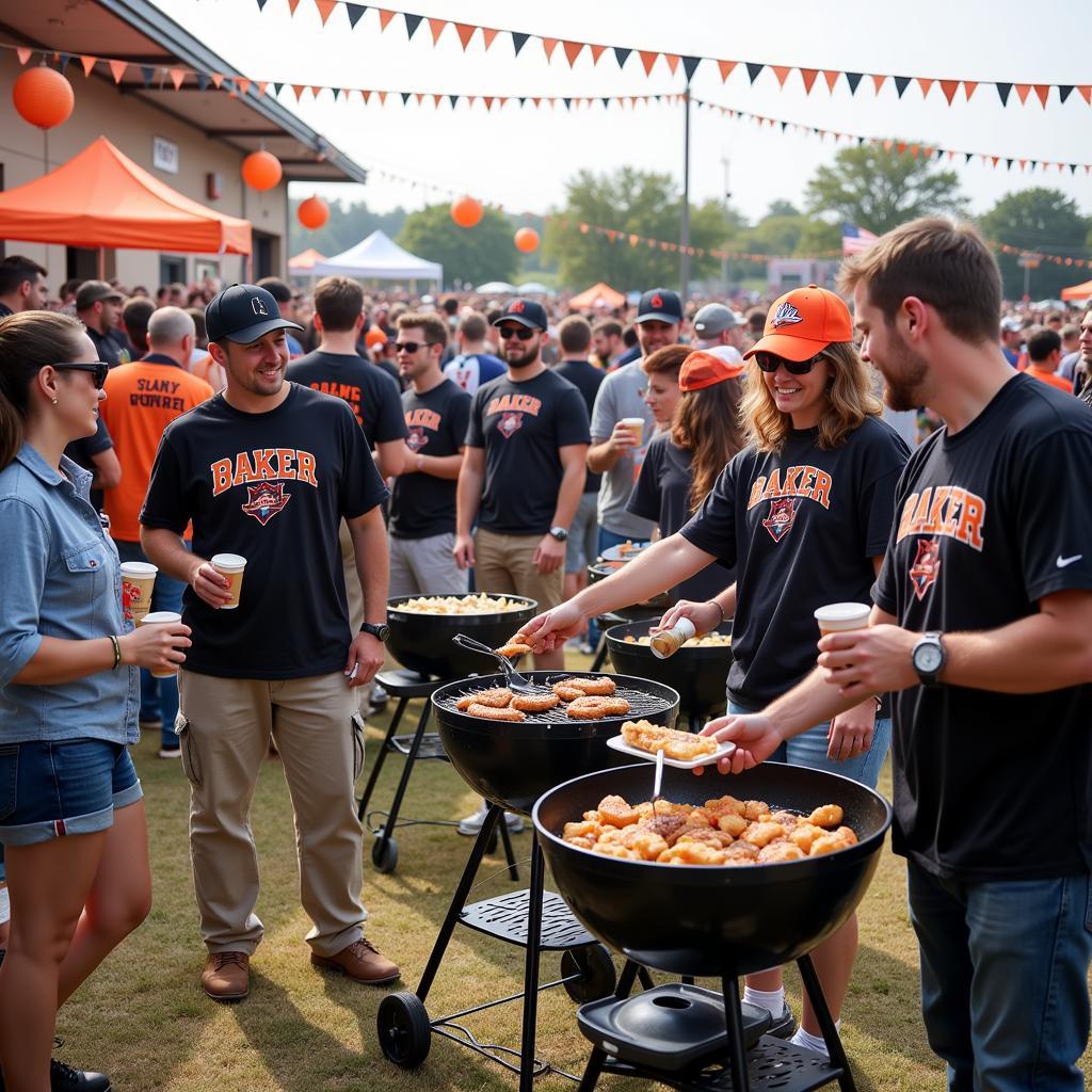 Baker University Wildcats Tailgating Fun