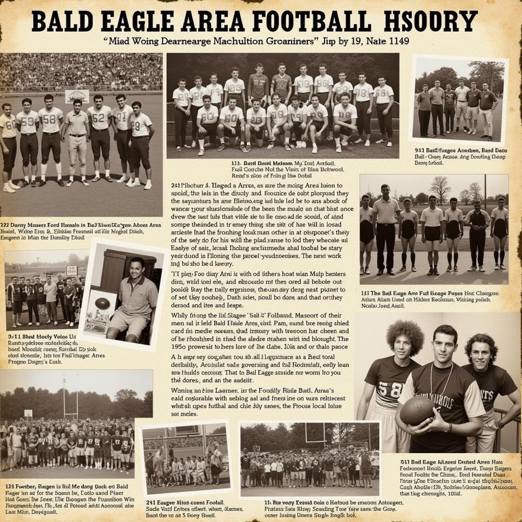 Bald Eagle Area Football Historic Moments