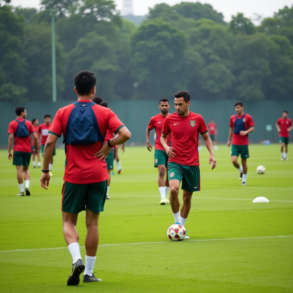 Bangladesh National Football Team Training